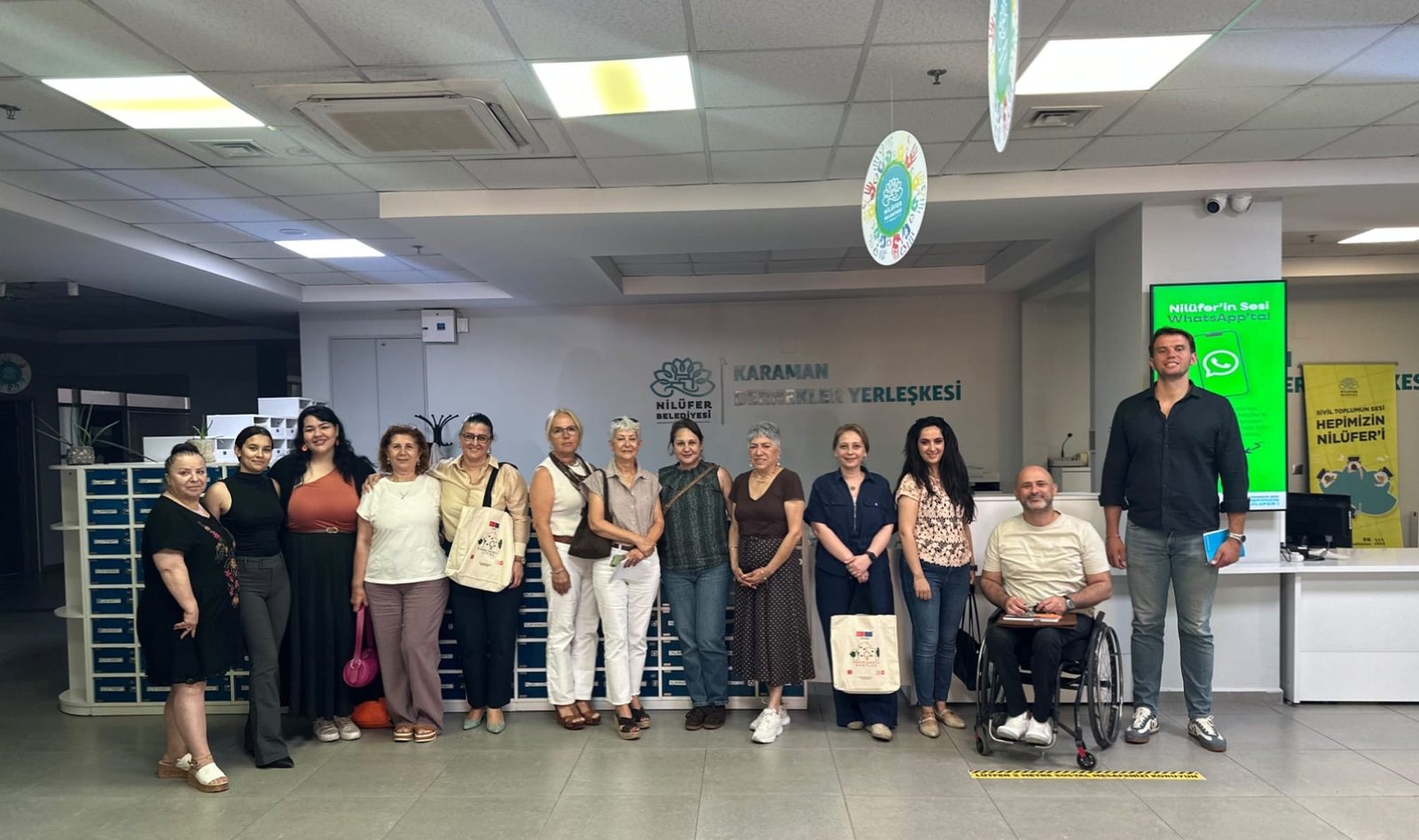 Kadın Dostu Kentler Programı etkinliğinden bir kare