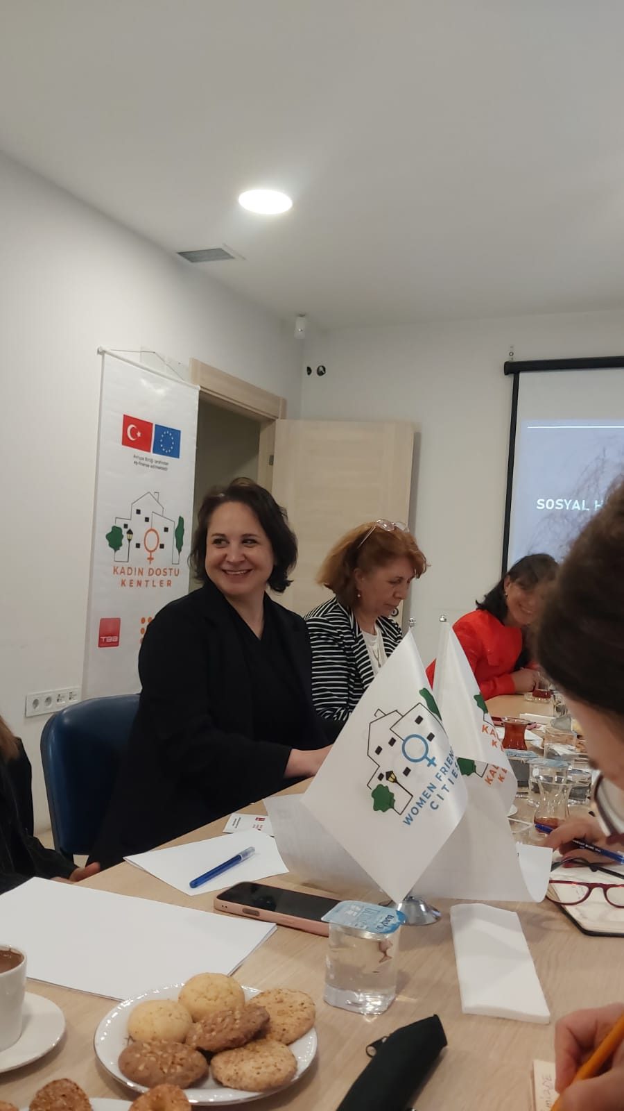Kadın Dostu Kentler Programı etkinliğinden bir kare
